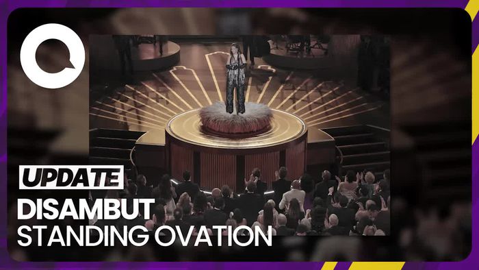 Penampilan Emosional Rihanna Nyanyikan Lift Me Up di Oscar