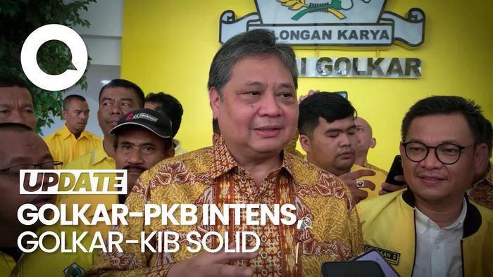 Airlangga: Golkar dan PKB Cukup Intens, dengan KIB Solid