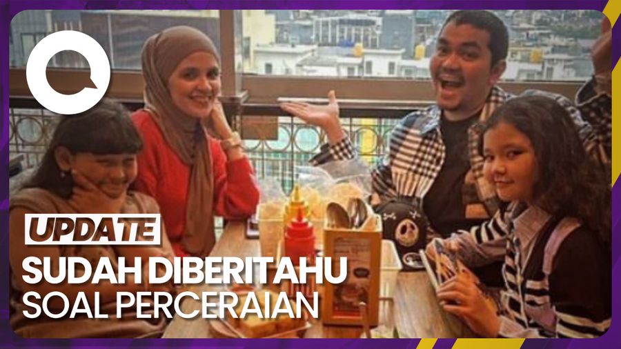 Momen Pertemuan Indra Bekti dan Kedua Anaknya Sebelum Sidang Cerai