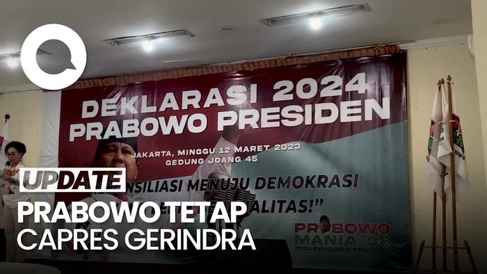 Gerindra Terbuka Jika Ganjar Bersedia Jadi Cawapres Prabowo