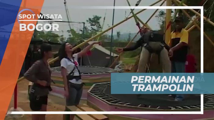 Berkunjung ke Wahana Trampolin di Kota Bogor