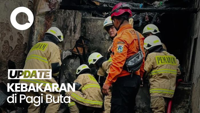 Kebakaran di Kebayoran Lama Jaksel, 1 Orang Tewas Terjebak