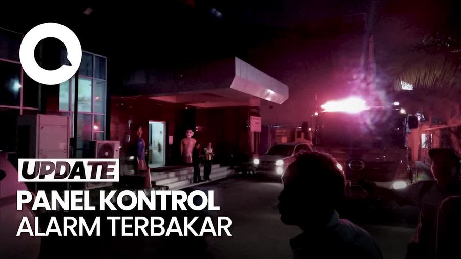 Suasana Kepanikan saat Kepulan Asap Muncul di RSUD Budhi Asih Jaktim