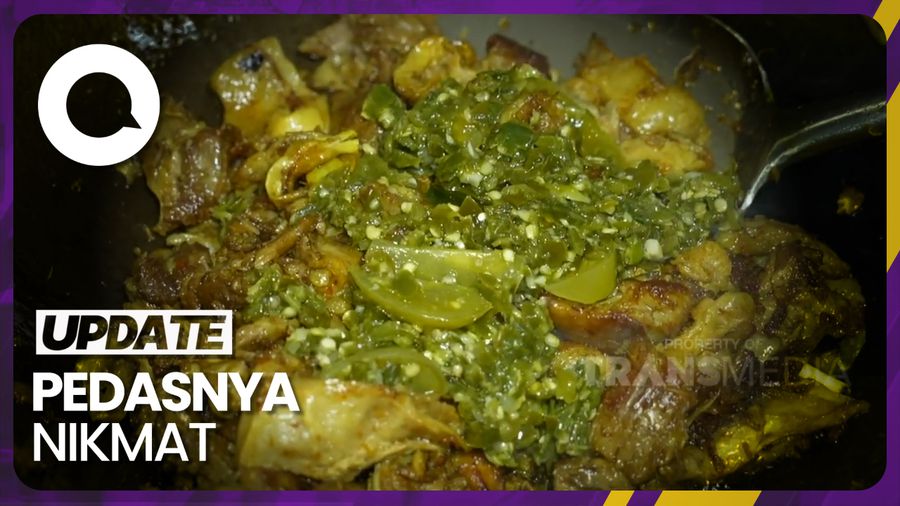 Bikin Laper: Domba Goreng Sambal Ijo yang Pedas Menggelegar