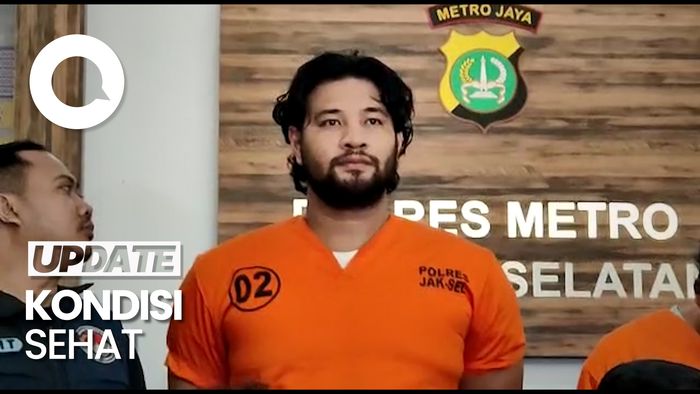 Kondisi Ammar Zoni saat Digiring ke Tempat Rehab