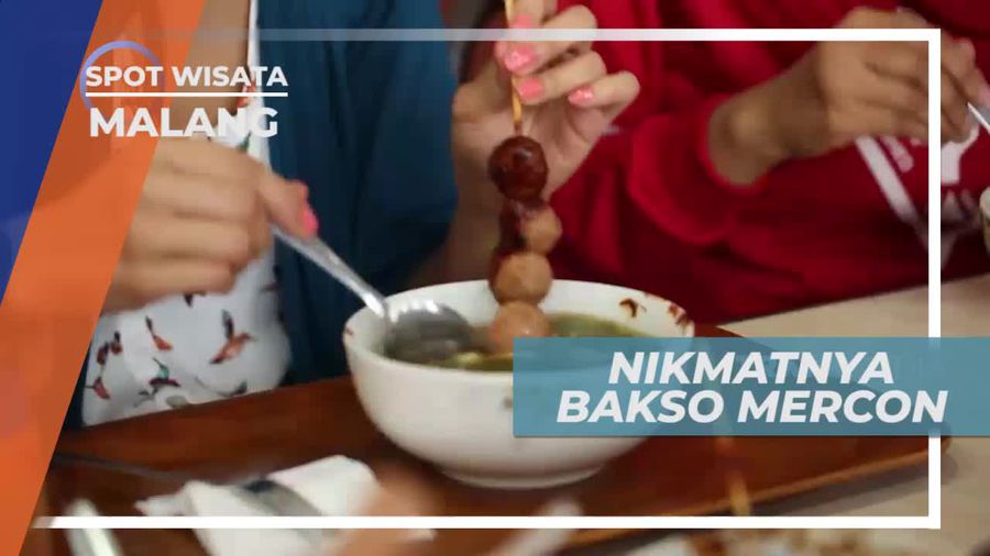 Menikmati Sensasi Pedas Bakso Mercon di Kota Malang