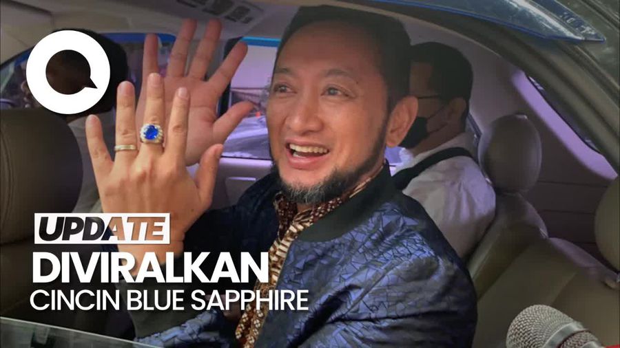 Andhi Pramono soal Cincin: Dari Kiai, Bukan Blue Sapphire