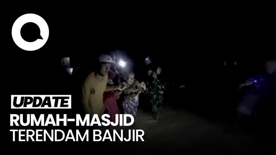 Banjir di Luwu Utara Rendam Puluhan Rumah hingga Jalur Trans Sulawesi