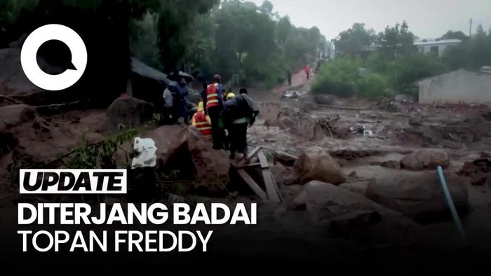 Badai Topan Freddy Tewaskan Puluhan Orang di Malawi dan Mozambik