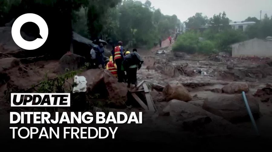 Badai Topan Freddy Tewaskan Puluhan Orang di Malawi dan Mozambik