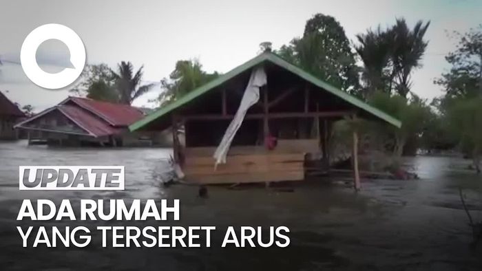 Banjir di Luwu Utara Sudah 3 Bulan, Sejumlah Rumah Rusak