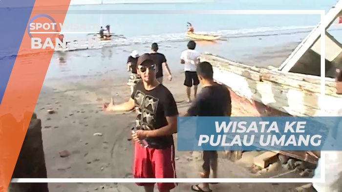 Berperahu Menuju Pulau Umang Banten