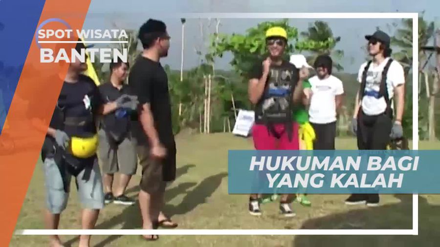 Jalan Kaki Menuju Penginapan, Hukuman Bagi Tim yang Kalah, Banten