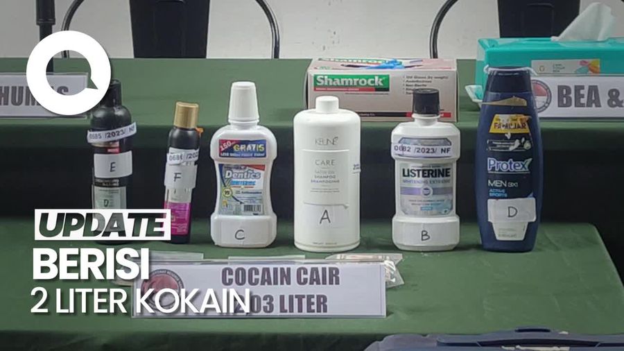 Selundupkan Kokain di Botol Shampo, WN Brasil Diciduk di Bandara Soetta
