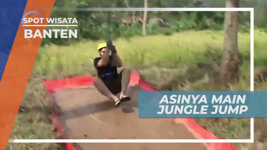 Jungle Jump, Wahana Outbound Seru di Kawasan Wisata Banten