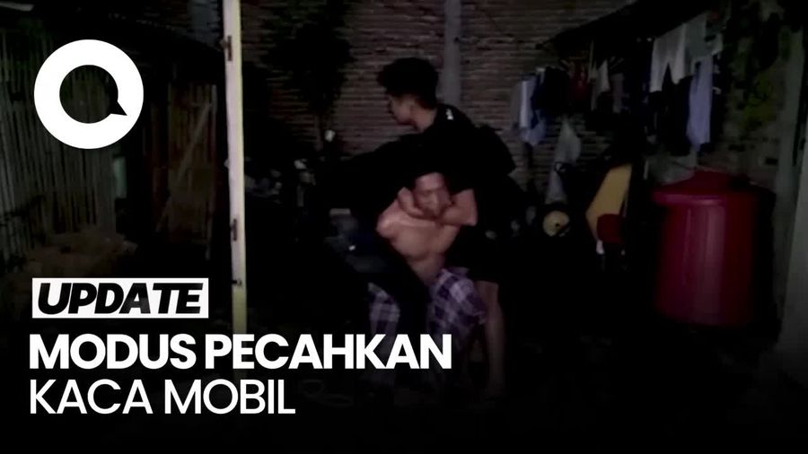 Momen Penangkapan 2 Pelaku Pencurian Mobil di Makassar