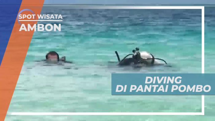 Diving Menikmati Keindahan Bawah Laut Pantai Pombo Ambon