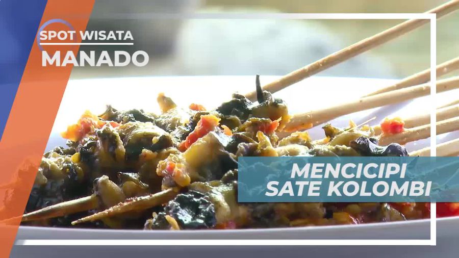 Sate Kolombi, Terbuat Dari Keong Emas, Manado