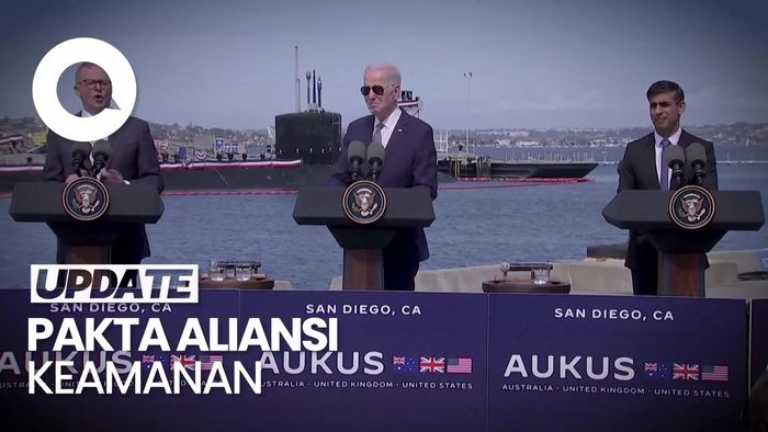 AS-Inggris-Australia Siapkan Kapal Selam Nuklir Demi Tangkal China