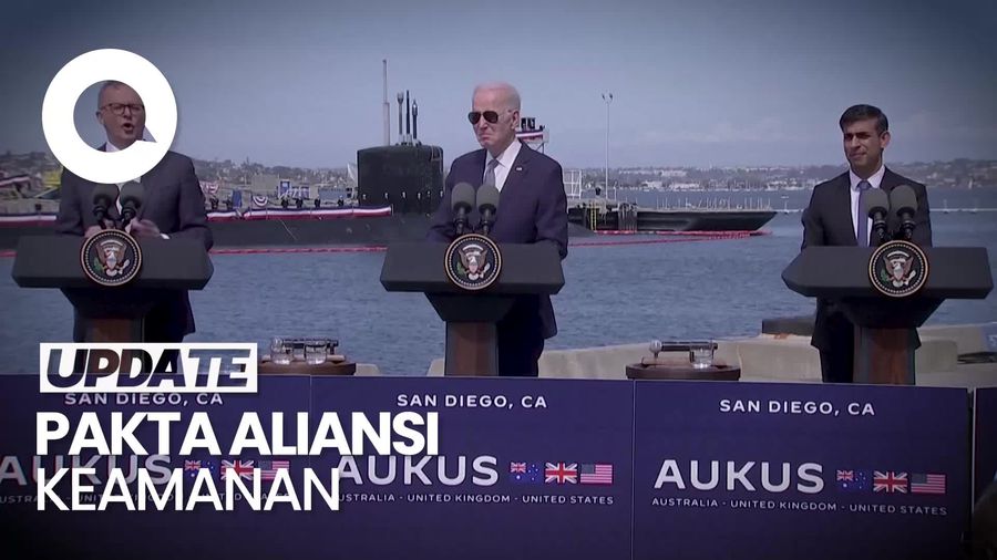 AS-Inggris-Australia Siapkan Kapal Selam Nuklir Demi Tangkal China