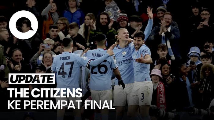 Manchester City Pesta Gol ke Gawang RB Leipzig