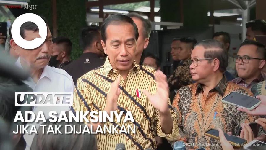 Jokowi Sebut Tukin PNS Ditentukan dari Pembelian Produk Lokal