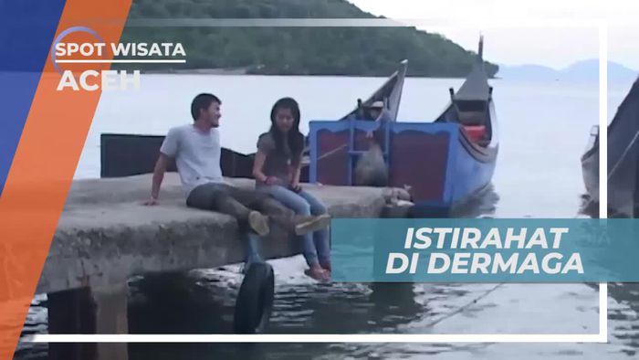 Melepas Lelah Beristirahat Sejenak di Dermaga Aceh
