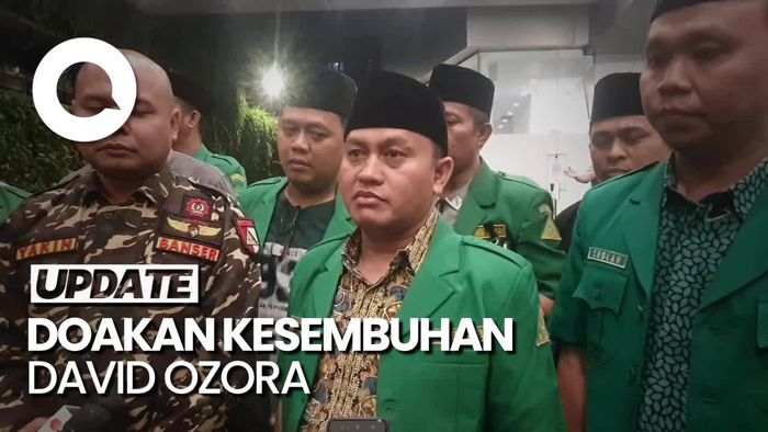 Rombongan PW GP Ansor Jenguk David: Alhamdulillah, Kondisinya Membaik