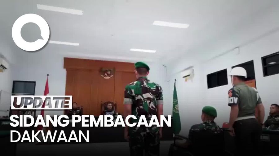 Oknum TNI Berkursi Roda Jalani Sidang Kasus Bawa Sabu 75 Kg