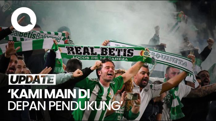 Pellegrini Optimistis Real Betis Bisa Comeback Lawan MU