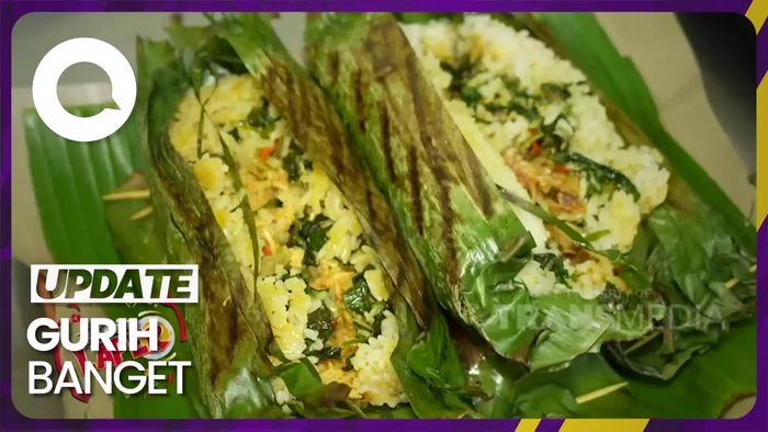 Bikin Laper: Nasi Bakar Dipadukan Ayam Goreng Selimut Telur