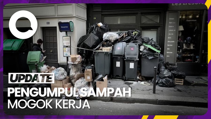 Keluhan Turis soal Tumpukan Sampah di Jalanan Paris