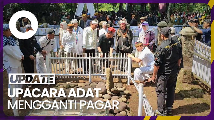 Warga Ciamis Gelar Tradisi Ngikis Jelang Bulan Ramadan