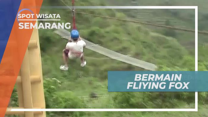 Memacu Adrenalin Bermain Flying Fox di Kota Semarang