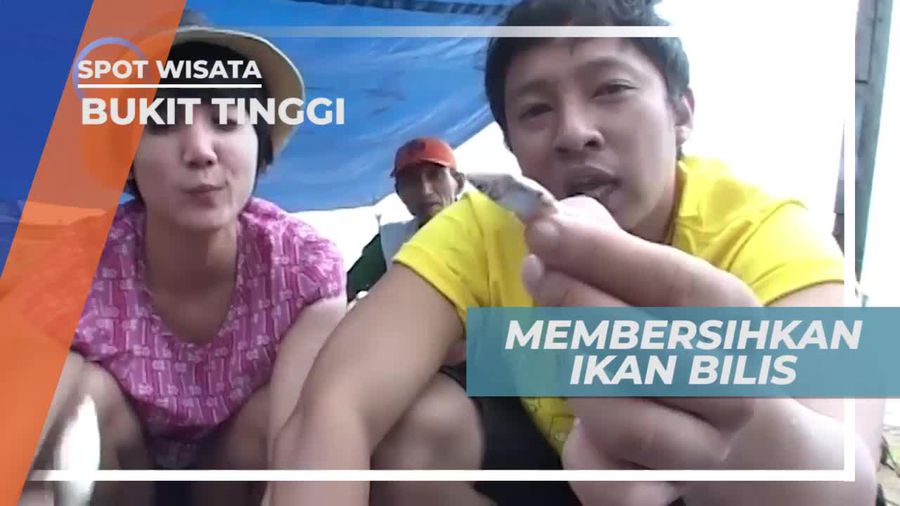 Membersihkan Ikan Bilis, Bukittinggi