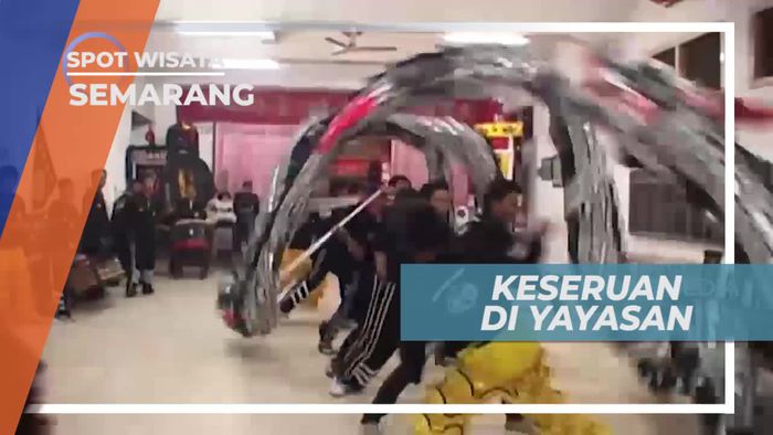 Pecinan Semarang, Keseruan Ikut Berlatih Barongsai