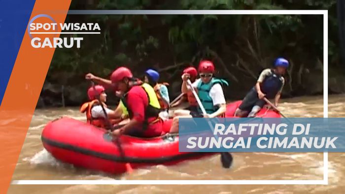 Pacu Adrenalin, Taklukkan Derasnya Jeram Sungai Cimanuk, Garut