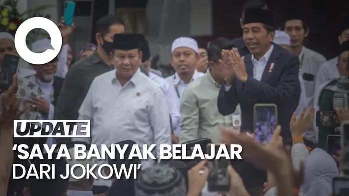 Diajak Jokowi Kemana-mana, Prabowo: Mungkin Mau Didik Saya