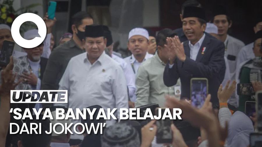 Diajak Jokowi Kemana-mana, Prabowo: Mungkin Mau Didik Saya