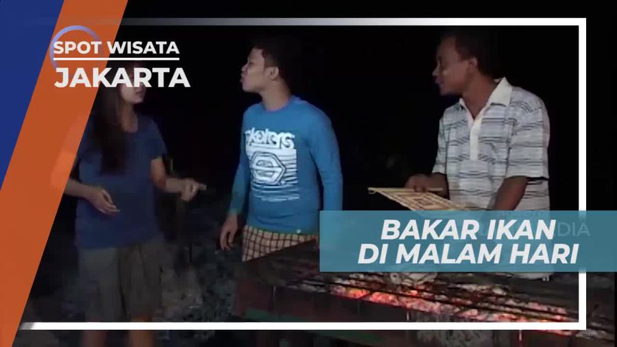 Seru-seruan Bakar Ikan di Penginapan Kepulauan Seribu