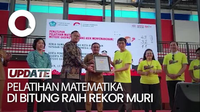 Pelatihan Metode Gasing di Bitung Raih Rekor