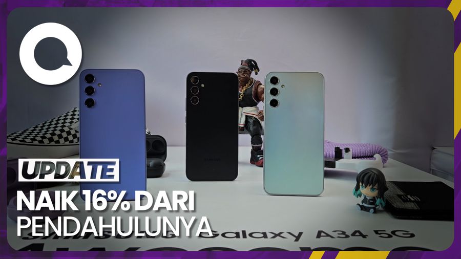 Samsung Galaxy A34 5G, Spesifikasi Meningkat tapi Harga Lebih Murah
