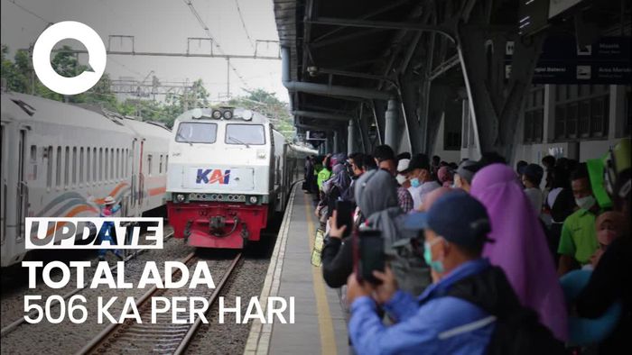 Asyik! Kemenhub Tambah 56 KA untuk Mudik Lebaran 2023