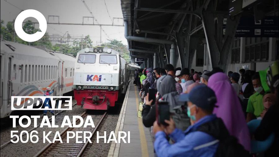 Asyik! Kemenhub Tambah 56 KA untuk Mudik Lebaran 2023