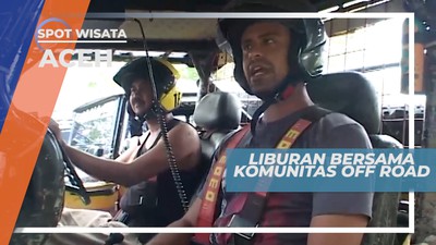 Mencoba Serunya Track Offroad yang Menantang di Kuta Malaka, Aceh