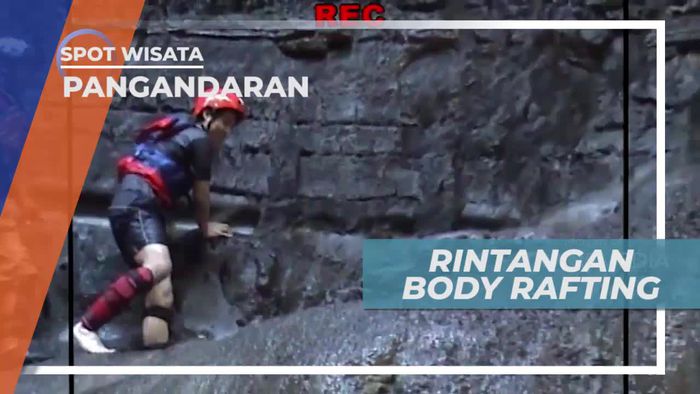 Menaklukan Jeram dan Bebatuan Dengan Body Rafting, Pangandaran