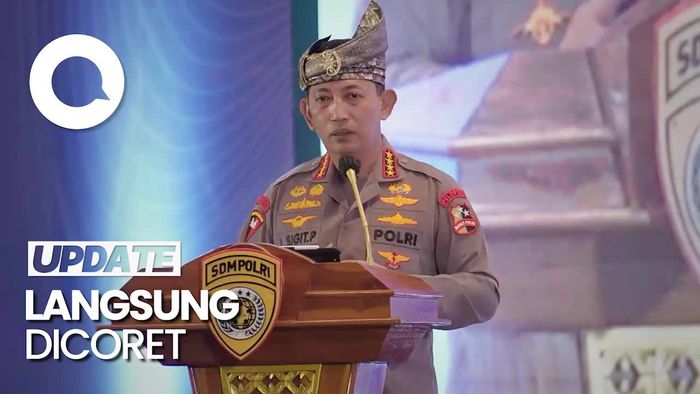 Cerita Kapolri Dapat SMS soal Ada Pihak yang Bayar Masuk Sekolah Polisi