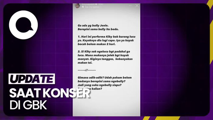 Kiky Saputri dan Boy William Dikritik Usai Sebut Jennie BLACKPINK Malas