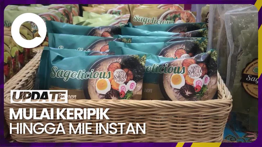 Icip Olahan Sagu Khas Papua, Makanan Sehat Tanpa Kandungan Gluten