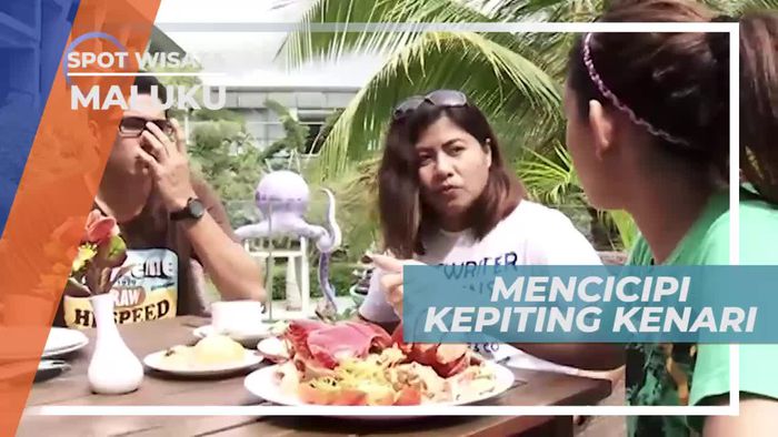 Mencicipi Cita Rasa Khas Kepiting Kenari, Maluku